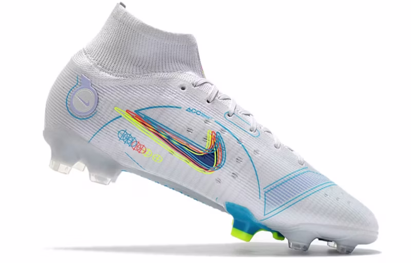 Nike Mercurial Superfly 8 Elite FG White Blue