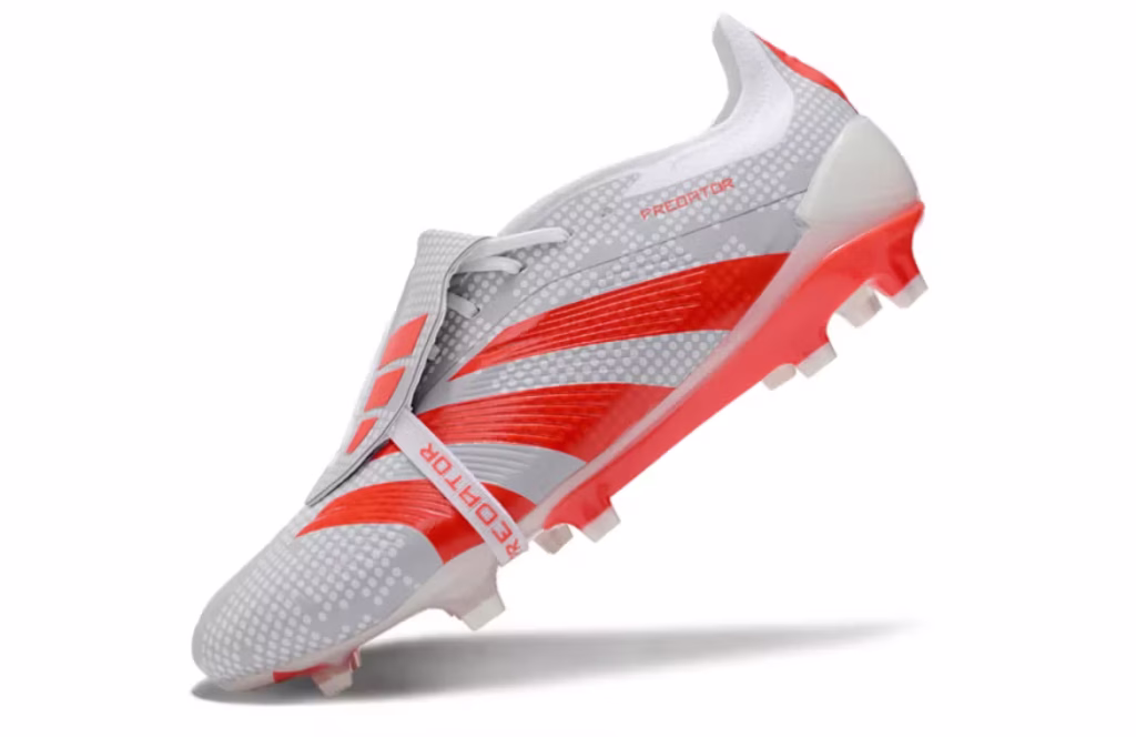 Predator Elite Tongue FG Light Gray Orange