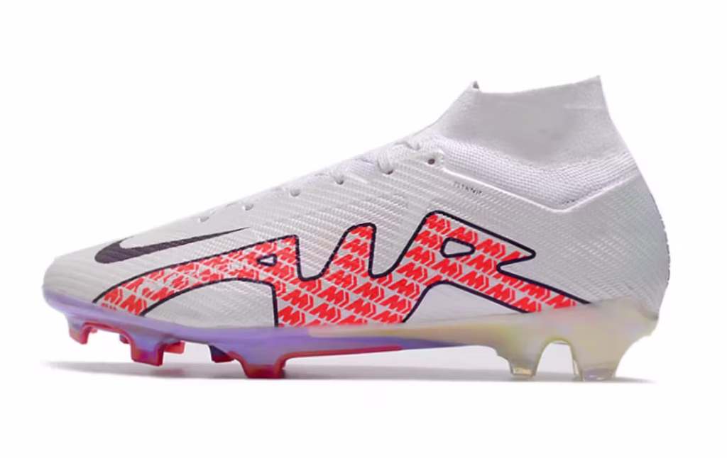 Mercurial Superfly 9 Elite FG White Red