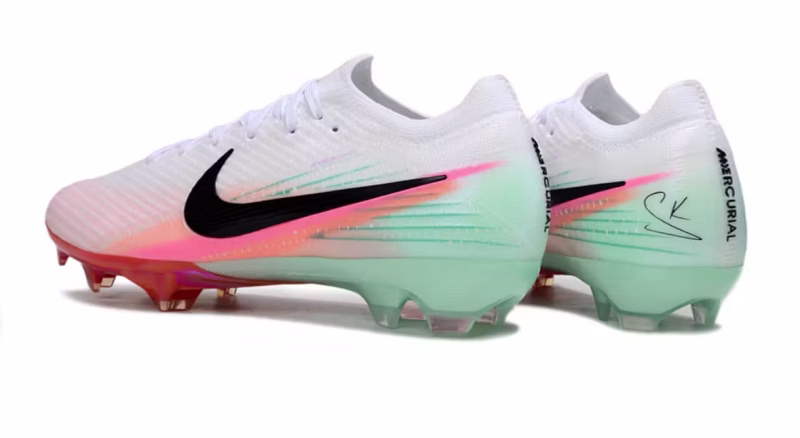 Nike Mercurial Air Zoom Vapor 16 Elite FG Pink Light Blue