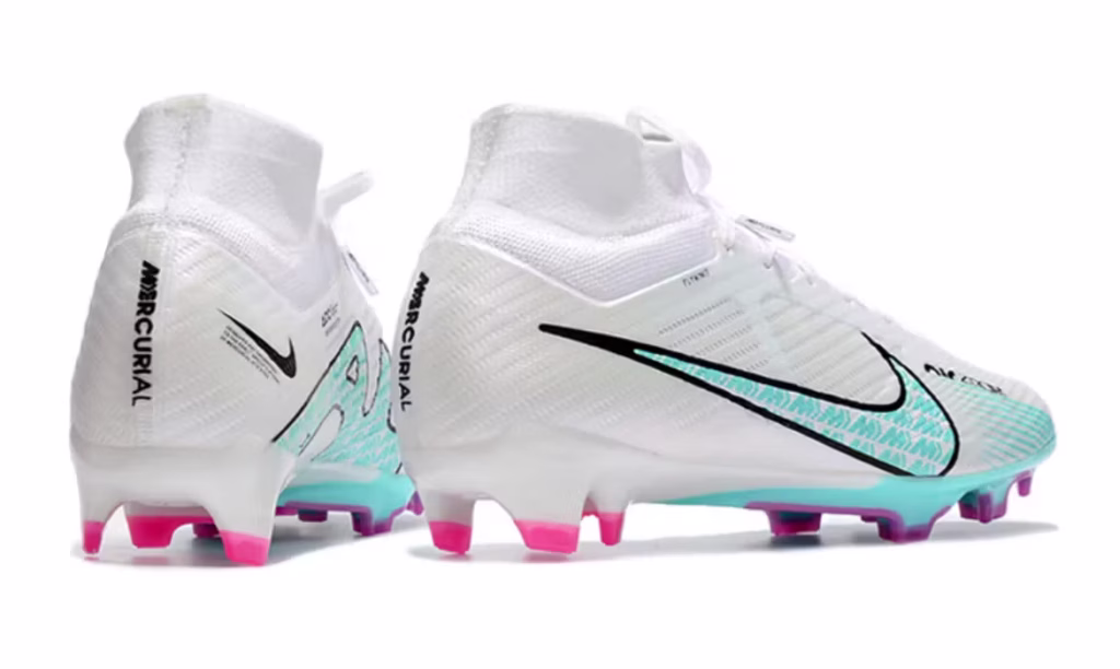 Mercurial Superfly 9 Elite FG White Light Blue
