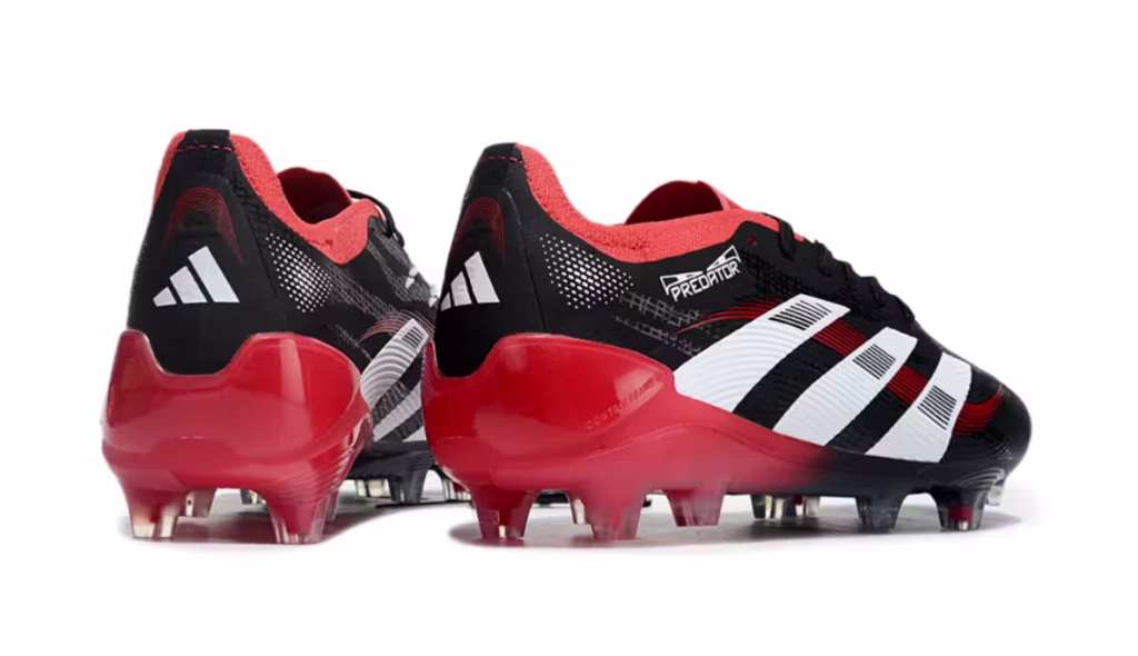 Predator without Tongue with Lace Black Red FG