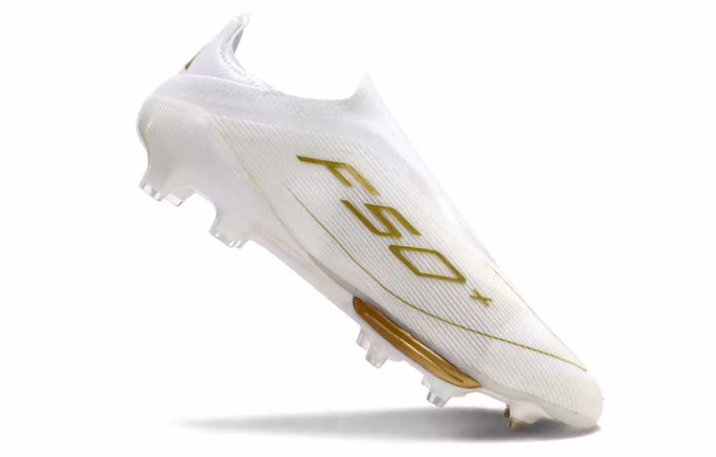 F50+ Elite Laceless FG Golden White
