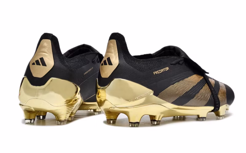 Adidas Predator Elite BELLINGHAM with Lace with Tongue Gold Black FG