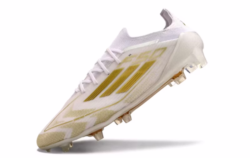 Adidas F50 Elite FG Golden White