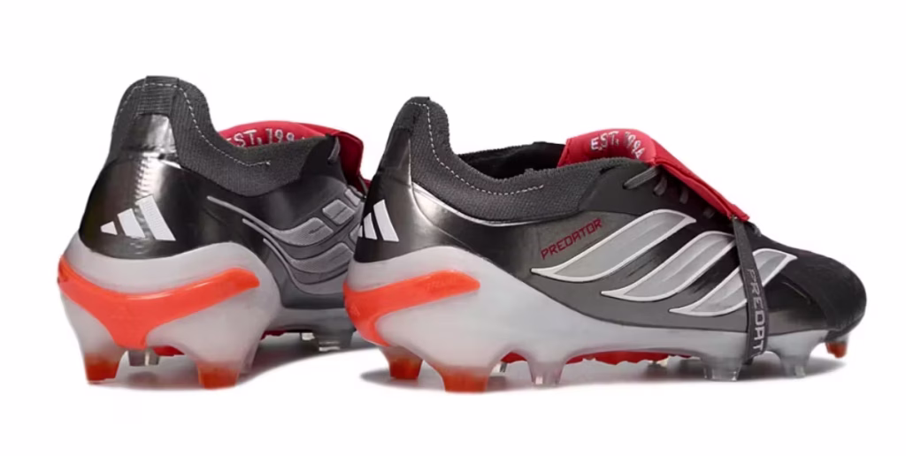 Predator Fold-Over Tongue FG Dark Gray Red