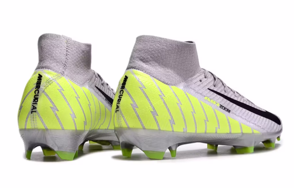 Mercurial Superfly 10 Elite FG Gray Neon Green