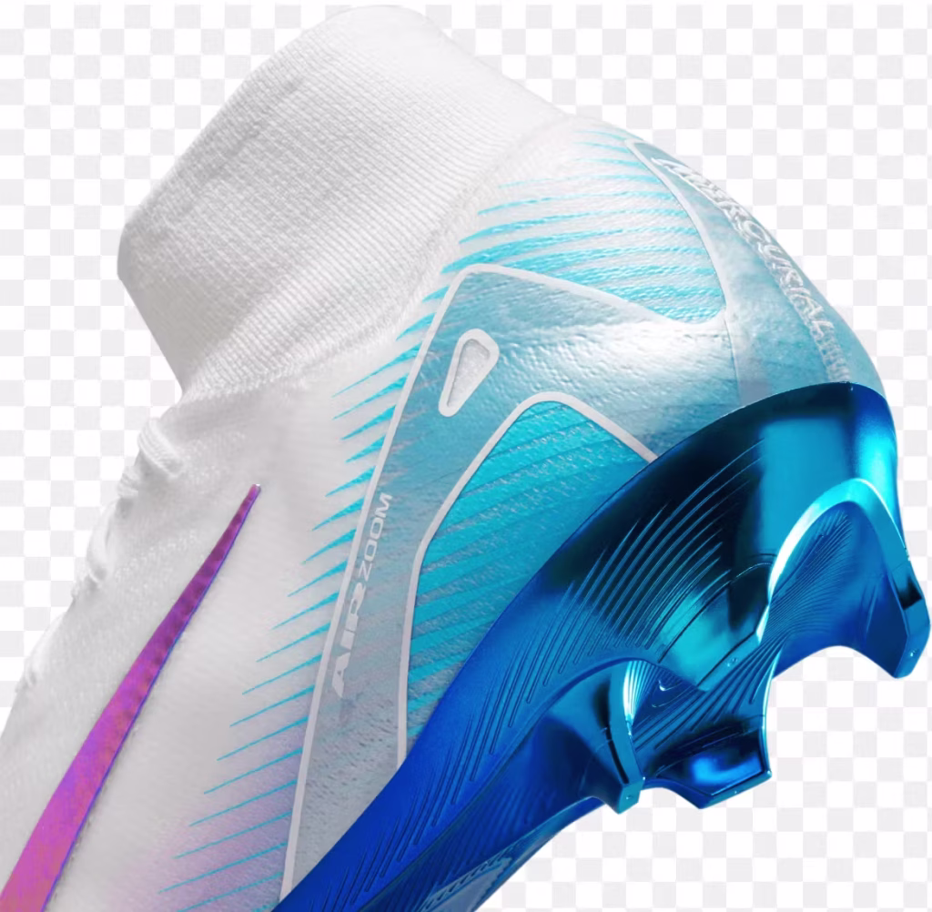 Mercurial Superfly 10 Elite White Blue FG/AG