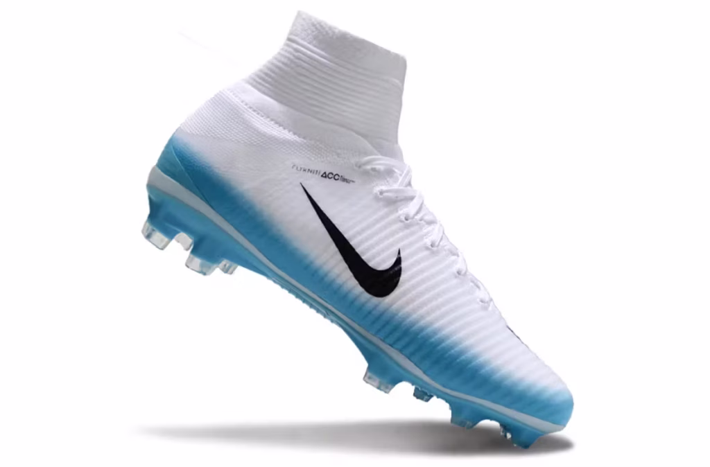 Mercurial Superfly 5 Tacos FG White Blue