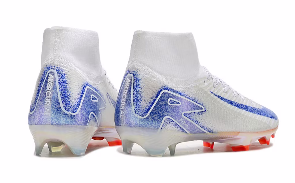 Mercurial Superfly 10 Elite White Dark Blue FG/SG