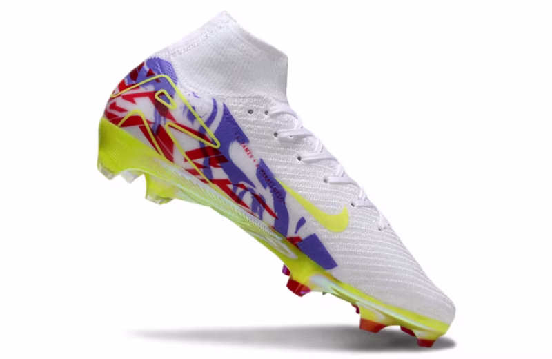 Nike Air Zoom Mercurial 10 FG White Purple Yellow