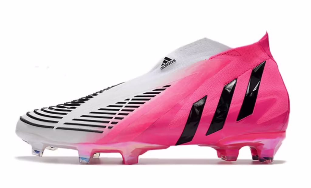 Predator Edge LZ+ FG White Pink