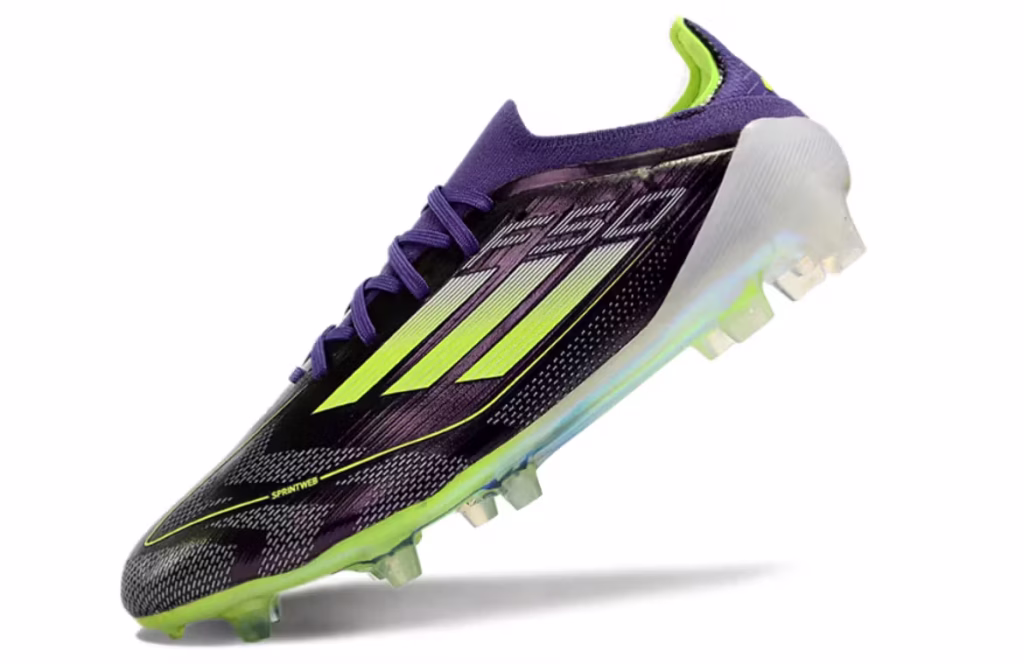 F50 Elite FG Purple Neon Green