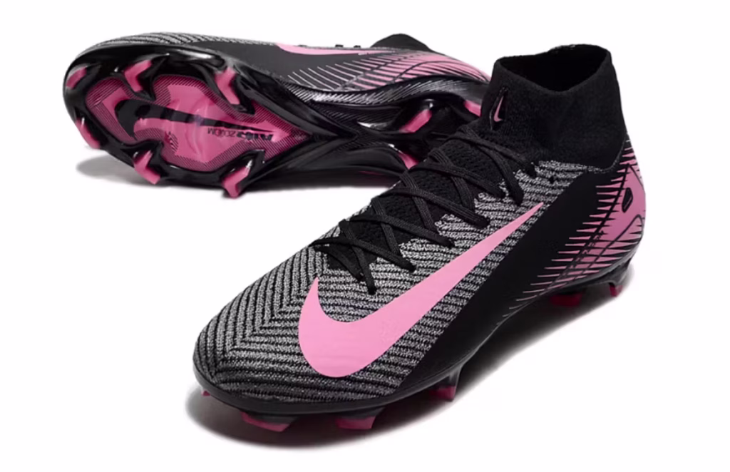 Mercurial Superfly 10 Elite FG - Black/Pink