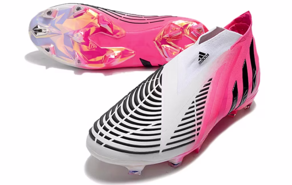 Predator Edge LZ+ FG White Pink