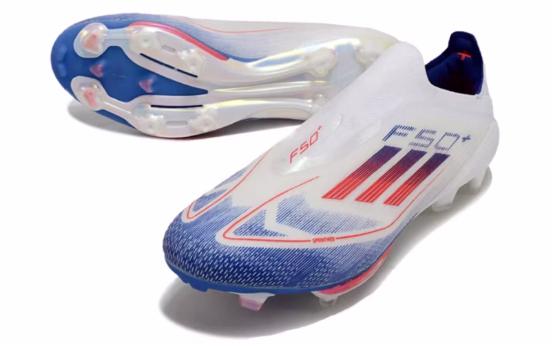 Adidas F50+ Elite FG Laceless Blue Red White