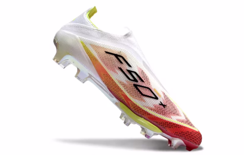 Adidas F50+ Elite Laceless FG Orange White