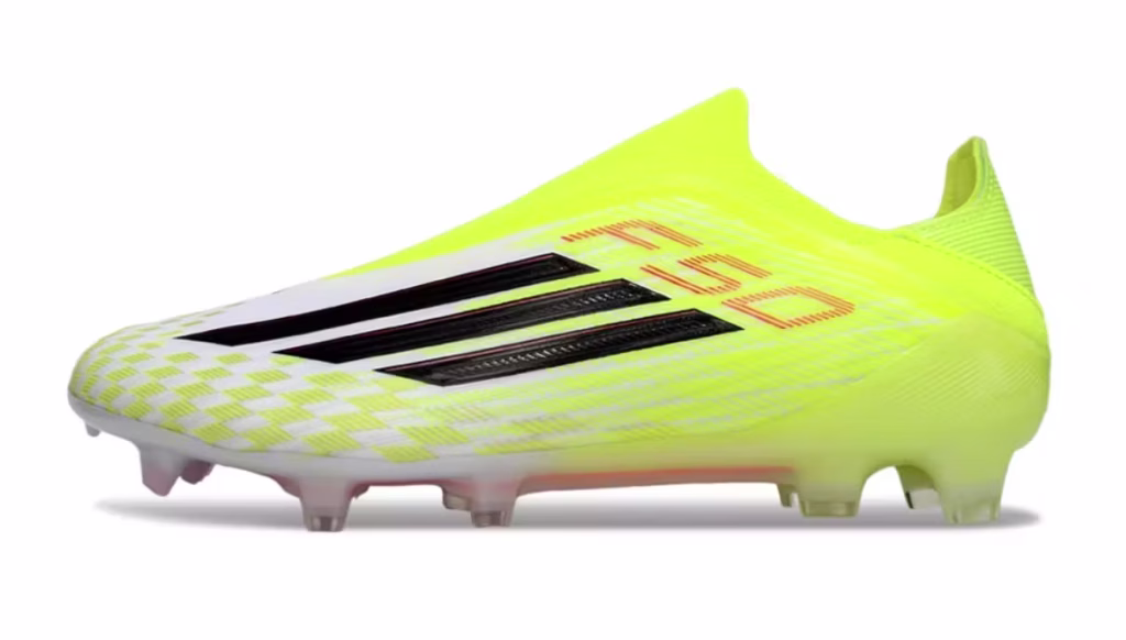 F50 Elite Laceless FG Neon Green