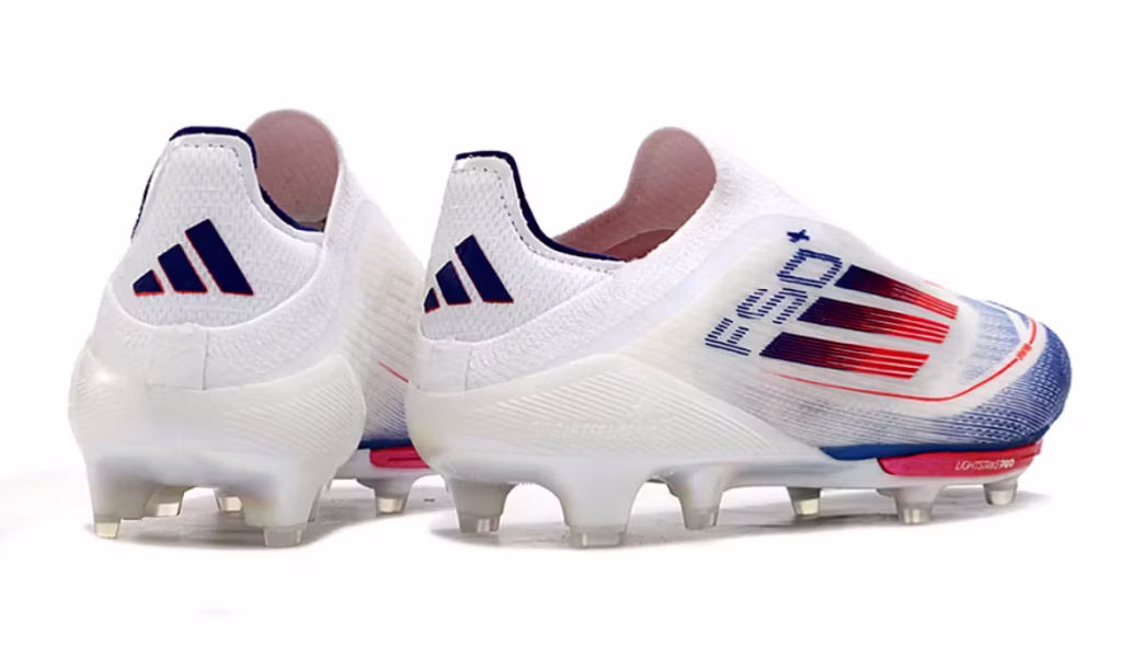 F50+ Elite Laceless FG Blue Red White