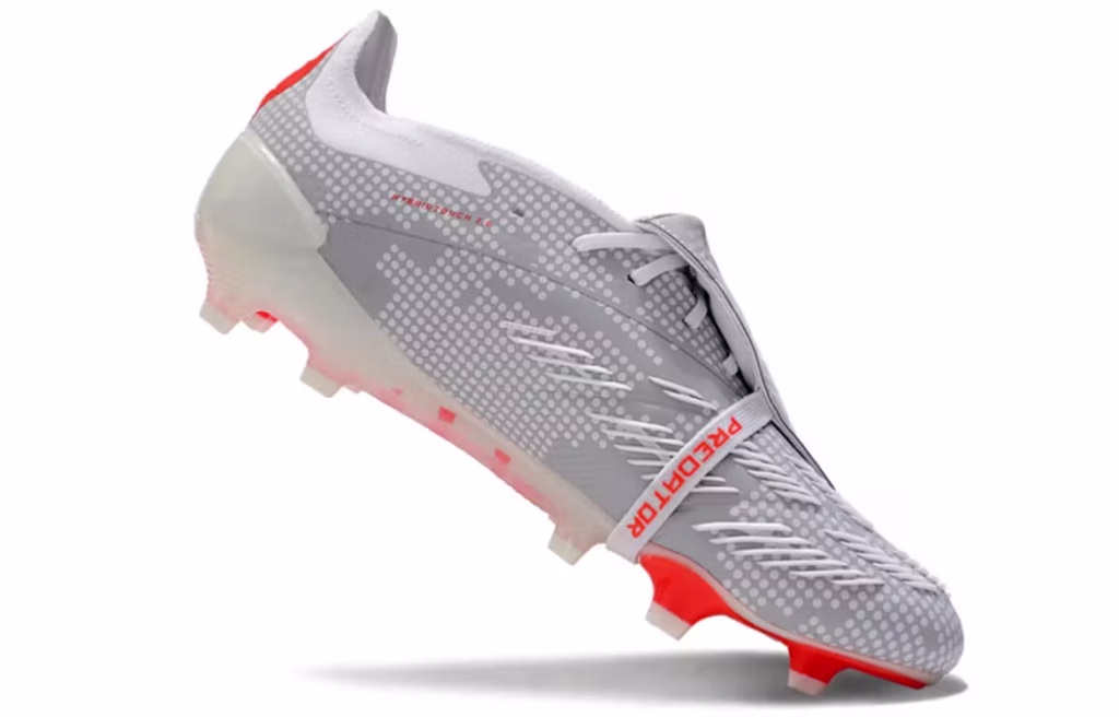 Predator Elite Tongue FG Light Gray Orange
