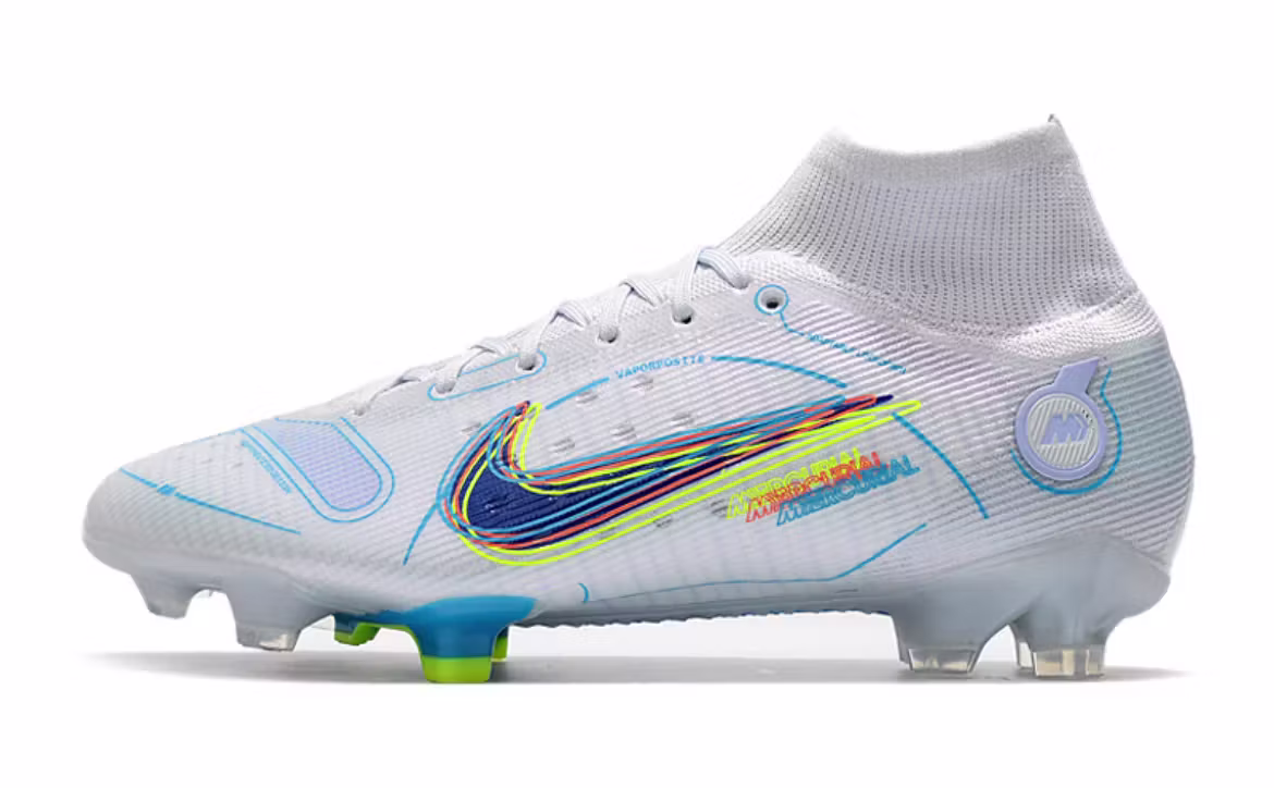 Nike Mercurial Superfly 8 Elite FG White Blue