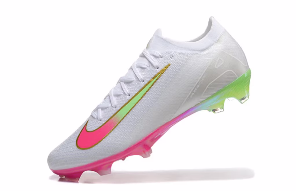Mercurial Vapor 16 Elite FG White Pink Green