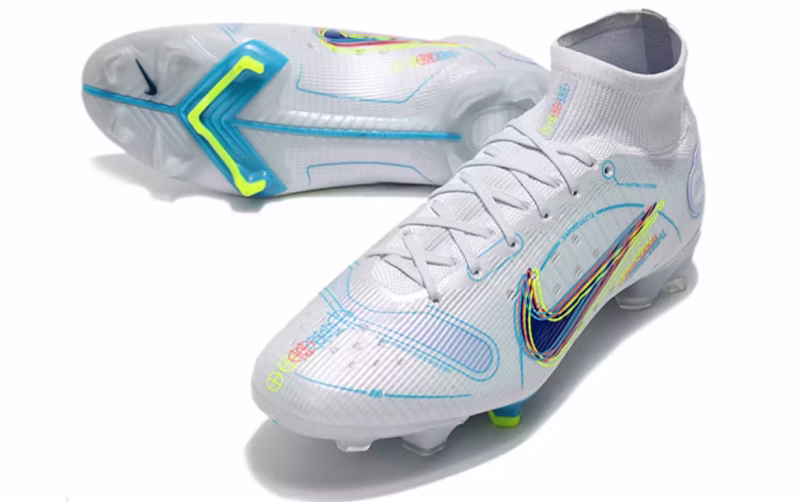 Nike Mercurial Superfly 8 Elite FG White Blue