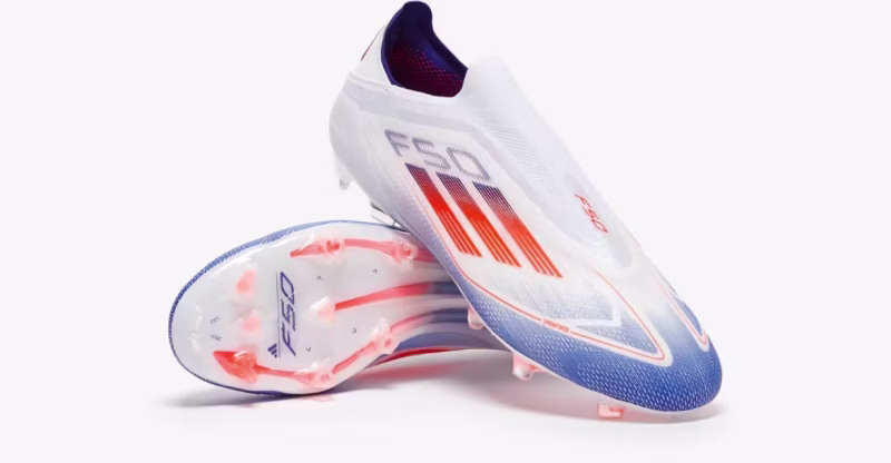 Adidas F50 Laceless Blue White