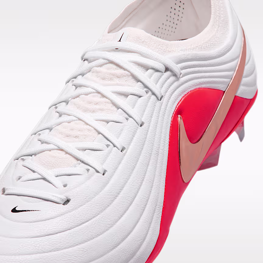 Tiempo Maestro Elite Low-Top White Red FG/TF - Break 'Em Pack