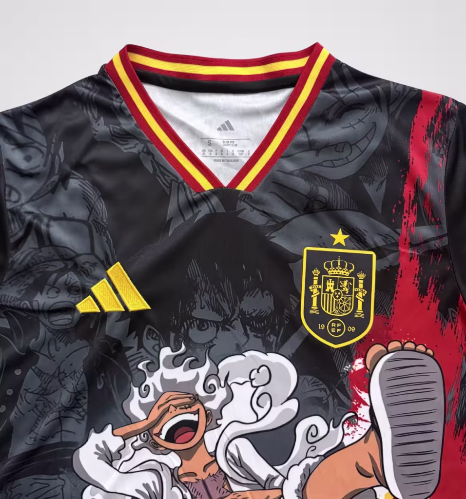 2026 Spain One Piece Luffy Gear 5 Concept Jersey