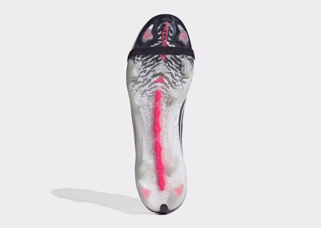 Predator Elite Fold-Over Tongue FG/TF White Red