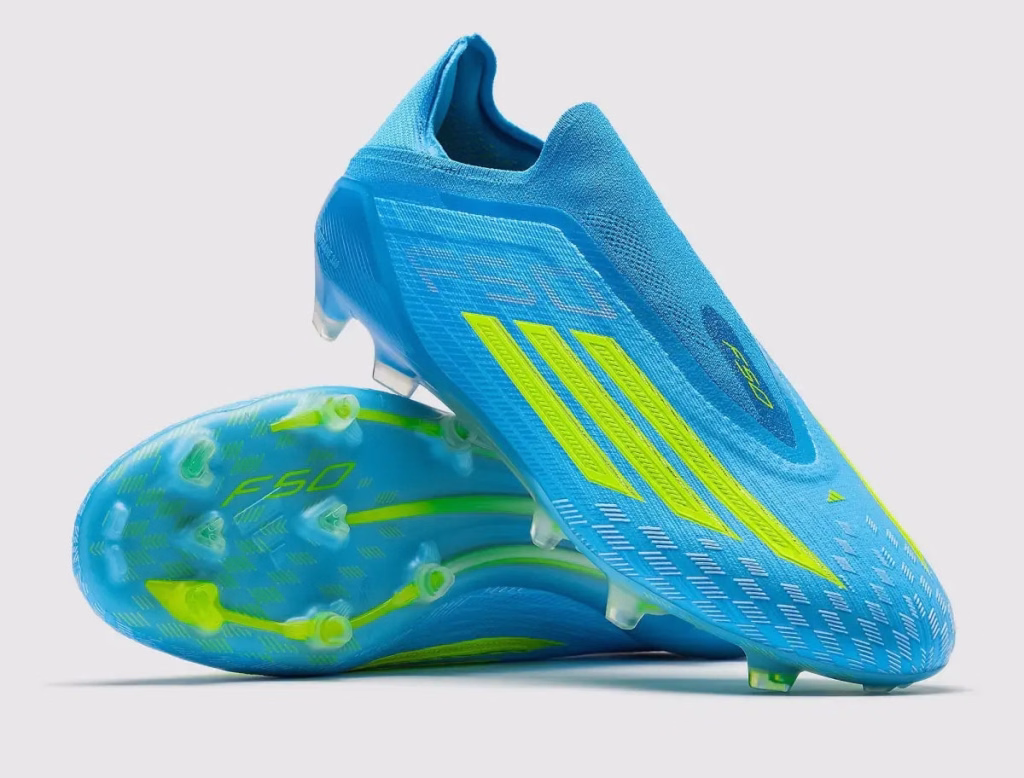 F50 Elite Laceless FG/AG - Ice Cold Precision Pack